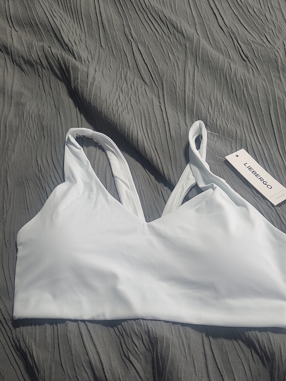 White Everyday Support Bralette